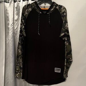 Westy Black and Camouflage Men's Hoodie
